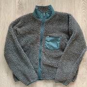 Polar fleece thick fashionable high-neck jacket