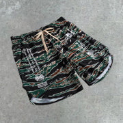 Fashion sports style fitness casual camouflage shorts