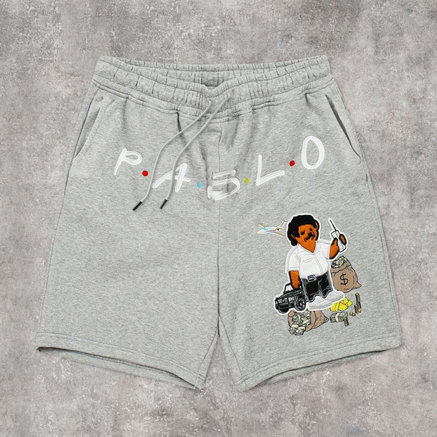 Retro Hip Hop Street Sports Shorts