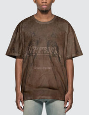 Personalized fashion printed round neck short sleeve T-shirt