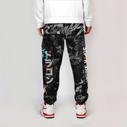 Men's casual loose cropped trousers overalls