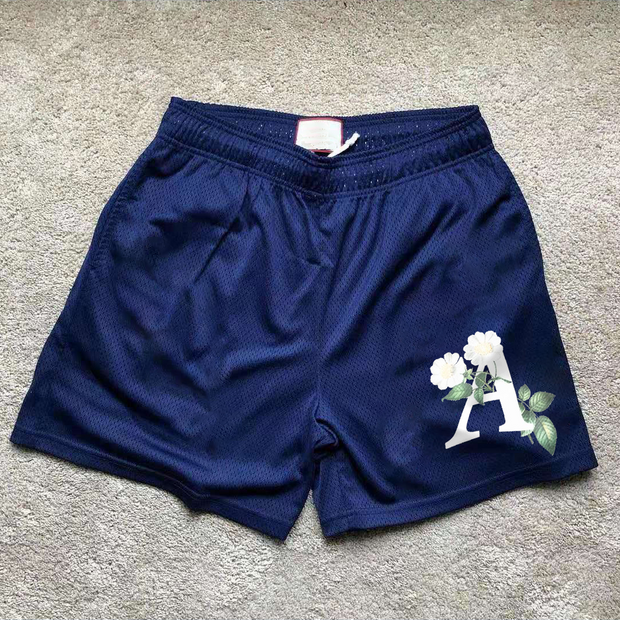Personalized floral print shorts