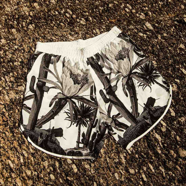 Leisure vacation style printed fashion sports shorts swimming trunks
