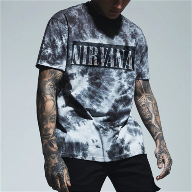 Round neck print T-shirt