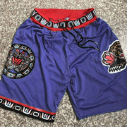 Trendy cartoon print sports shorts