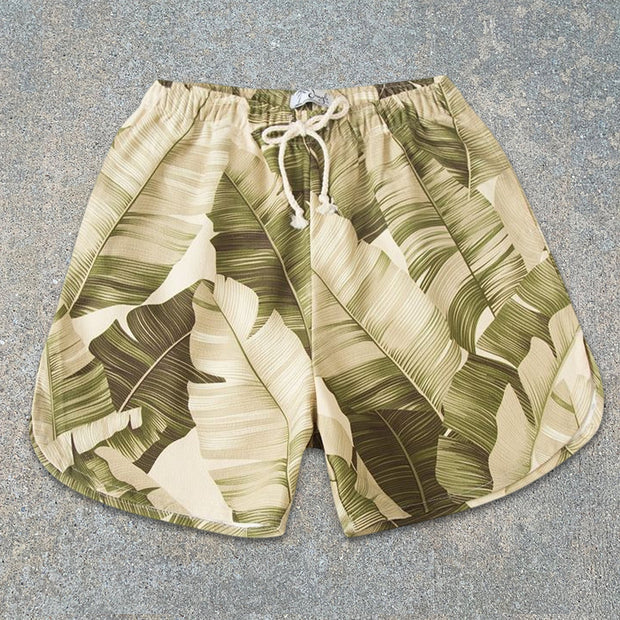 Banana Leaf Pattern Men's Shorts