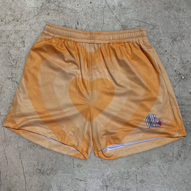 Tide brand love casual mesh shorts