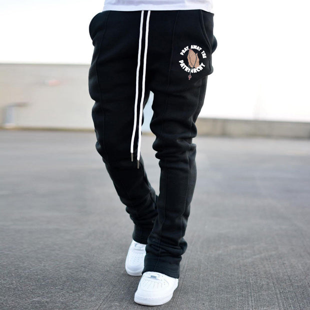 Retro Fashion Casual Street Hip Hop Micro Flared Trousers
