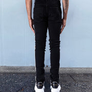 Vintage Street Side Web Shredded Skinny Jeans