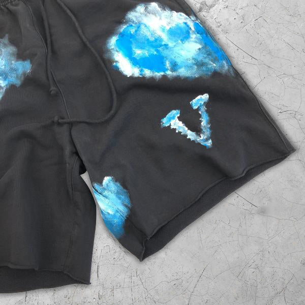 Yunduo Fashion Printed Casual Street Shorts