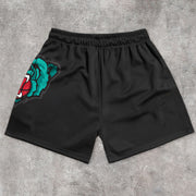 Retro Casual Hip Hop Street Mesh Shorts