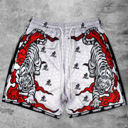 Casual tide brand retro personality sports shorts