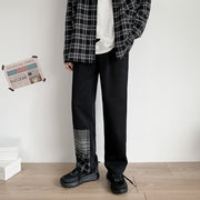Suit trousers straight-leg nine-point trousers fall feeling small trousers