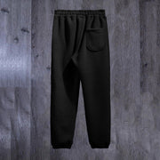Street style trendy design printed casual trousers