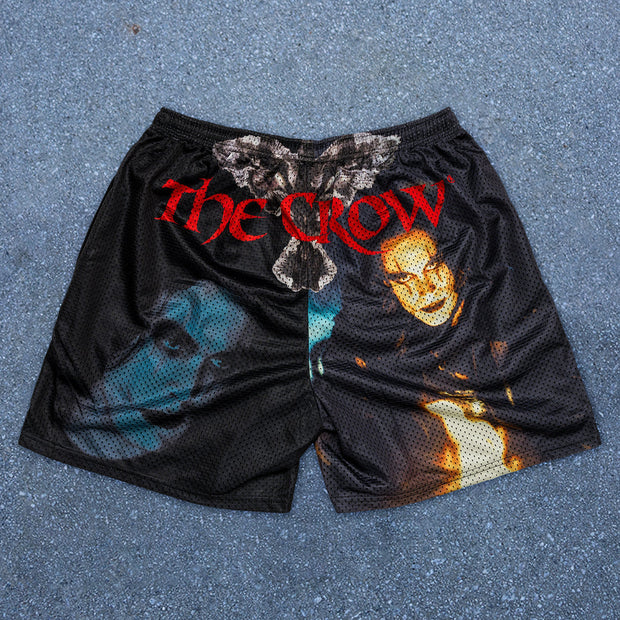 Trendy Casual Fashion Retro Mesh Shorts