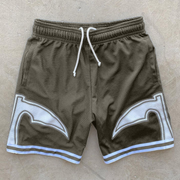 Personalized sickle print shorts men