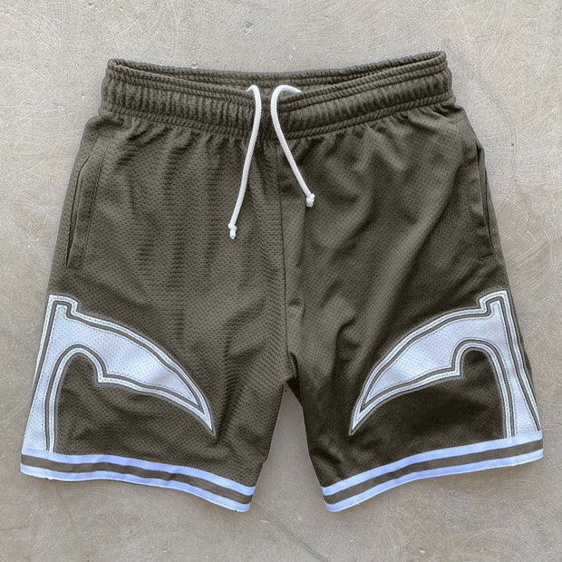 Personalized sickle print shorts men