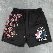 Retro Trend Art Carp Street Shorts