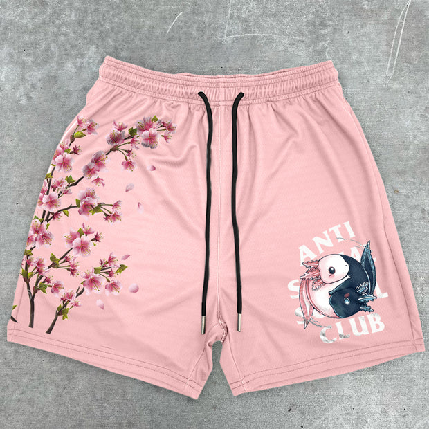 Retro Trend Art Carp Street Shorts