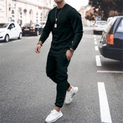 Two-piece long-sleeved casual suit