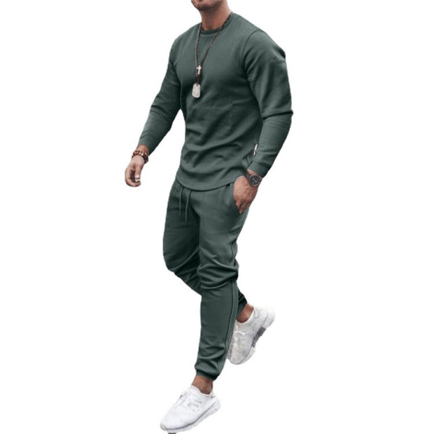 Two-piece long-sleeved casual suit