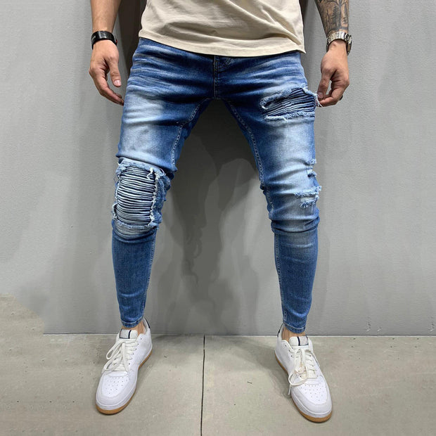 Men's skinny stretch jeans