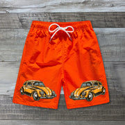 Car print swimming shorts