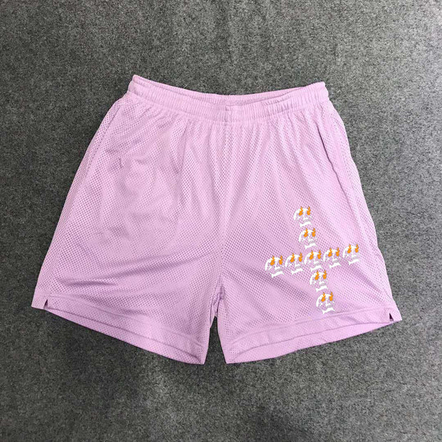 Skull fashion sports street shorts