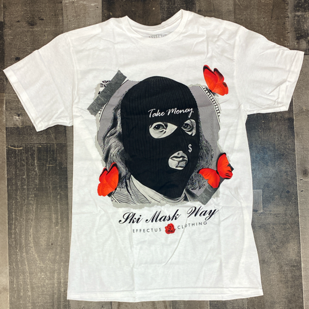 Ski mask printed T-shirt
