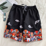 Fashion multicolor beach pants casual shorts