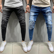 Men's skinny stretch jeans