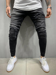Men's skinny stretch jeans