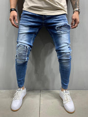 Men's skinny stretch jeans