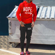 Nope Not Today Printed Two-Piece Set