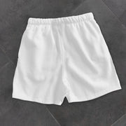 Trendy casual graffiti print shorts