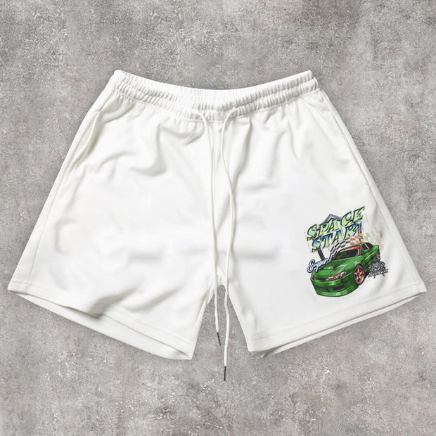 Retro Fashion Street Hip Hop Sports Shorts
