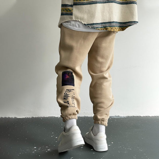 Personalized Fashion Print Casual Bungee Pants
