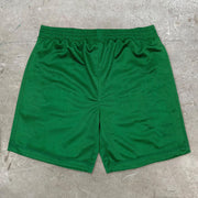 Personality spoof pattern street mesh shorts