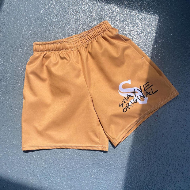 Personalized printed quick-drying sports shorts