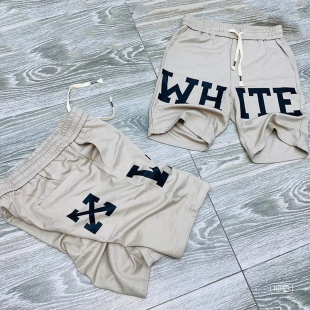 Letter fashion personality printed shorts