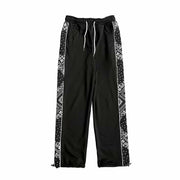 Casual trendy personality drawstring trousers