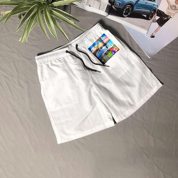 Summer beach print swimming shorts