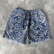 Polynesia Print 5 Inseam Shorts