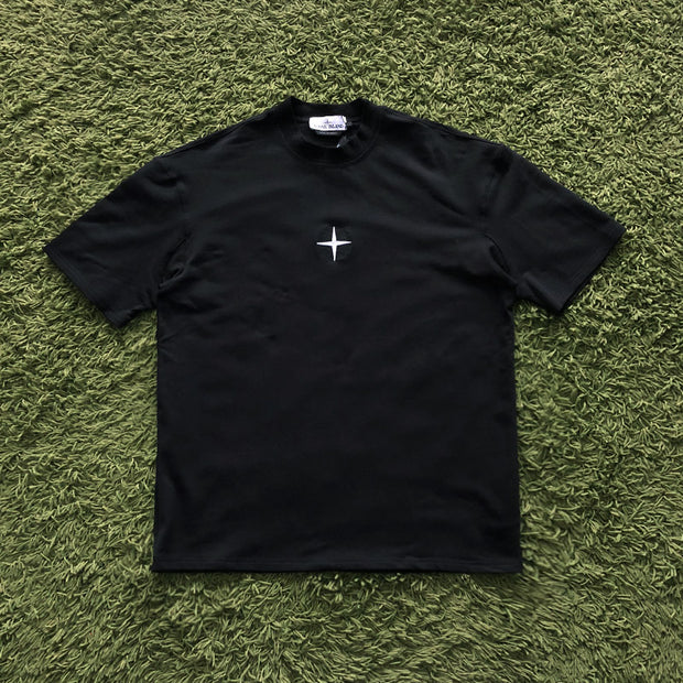 Cross street shooting short-sleeved T-shirt