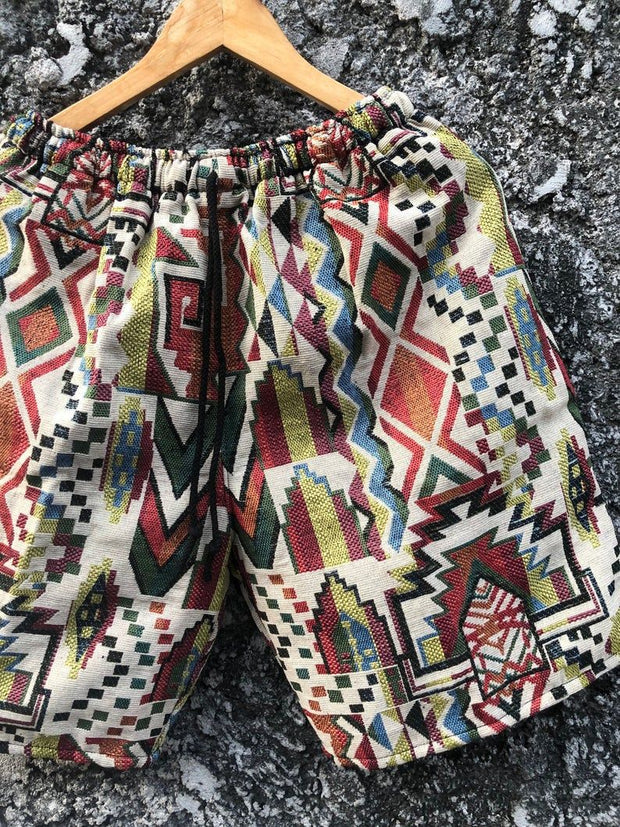 Retro loose short sports micro stretch casual shorts