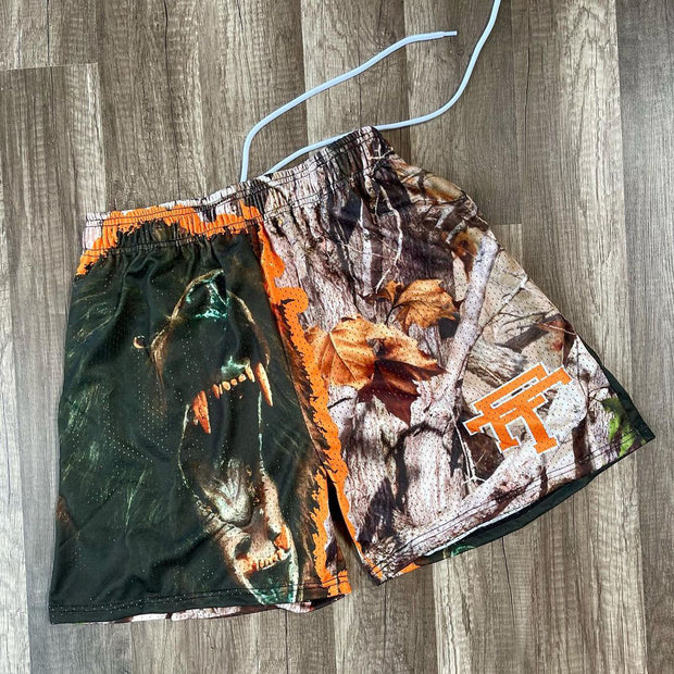 Retro Fashion Casual Mesh Shorts