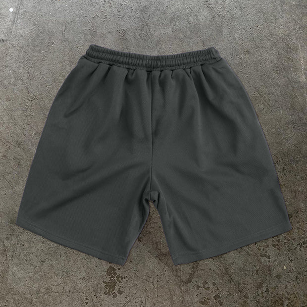 Retro Fashion Street Print Casual Shorts
