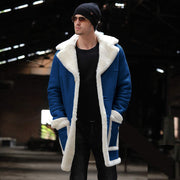 Men's fur coat padded jacket