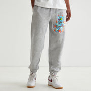 Fashion bear print street casual trousers