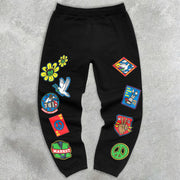 Casual loving peaceful away from war sports home outdoor trousers